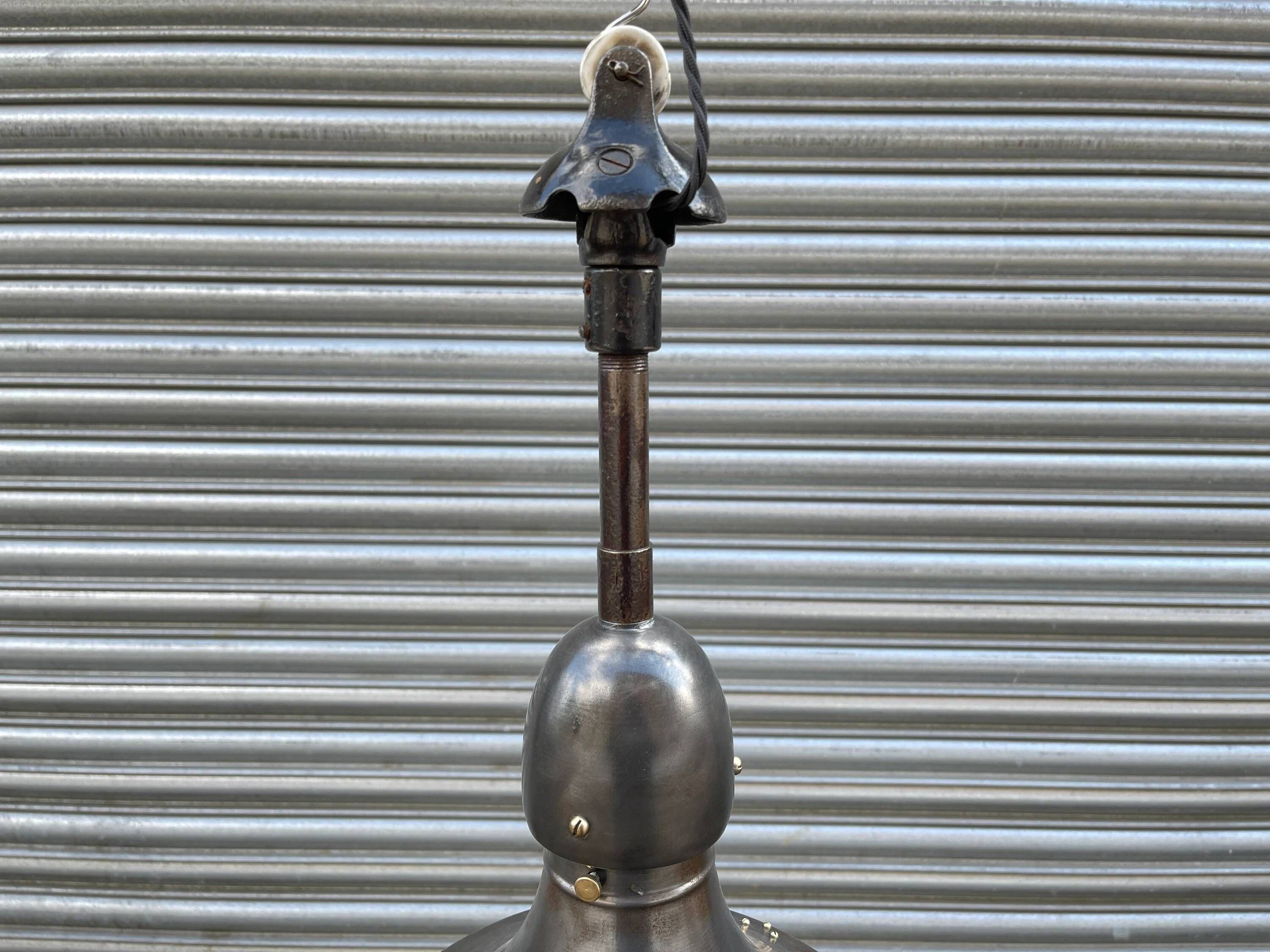 1930s industrial pendant light by Kandem - Körting & Mathiesen Leipzig