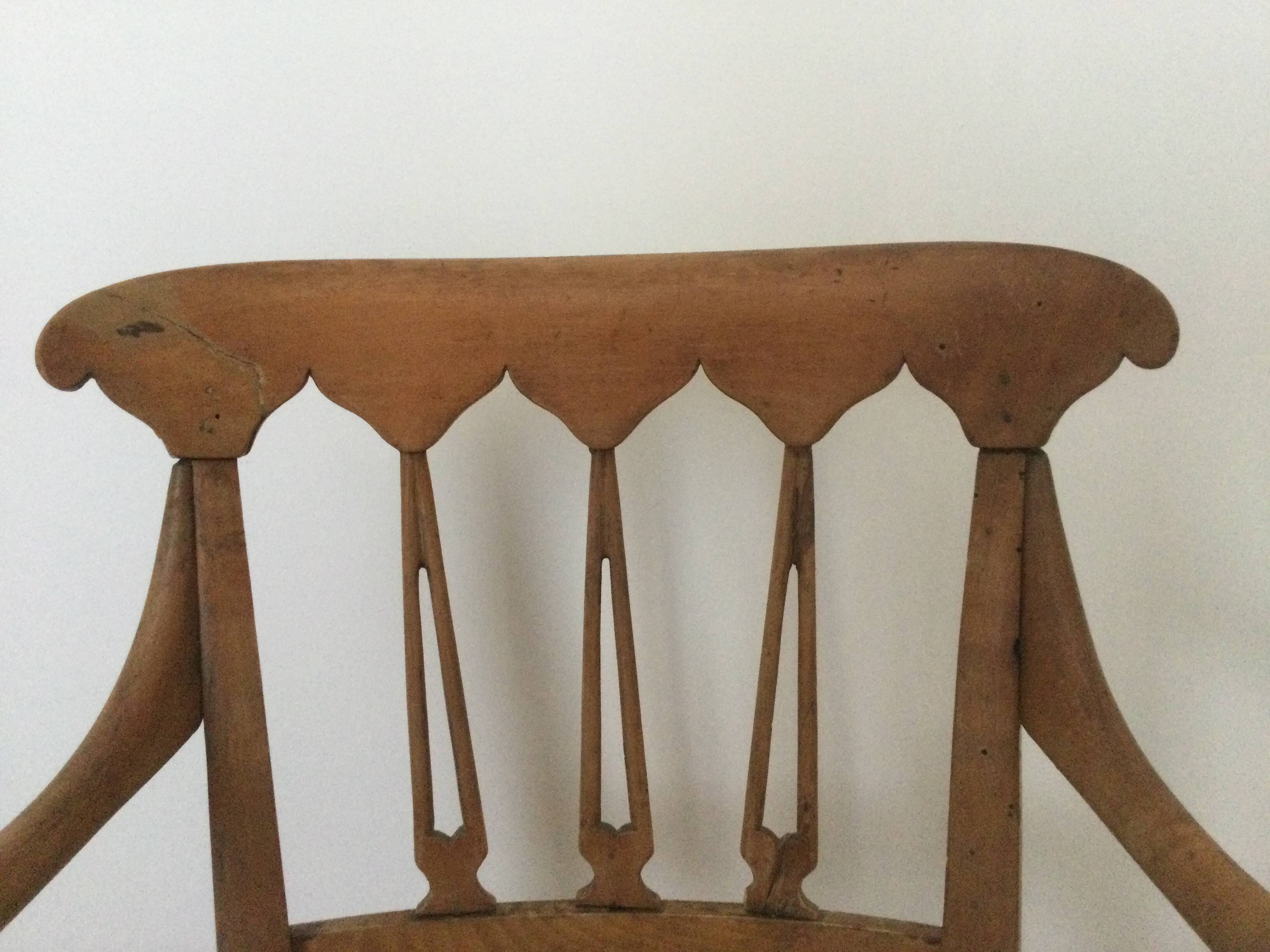 Antique high chair