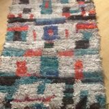 Carpet boucherouite vintage, 152 x 89