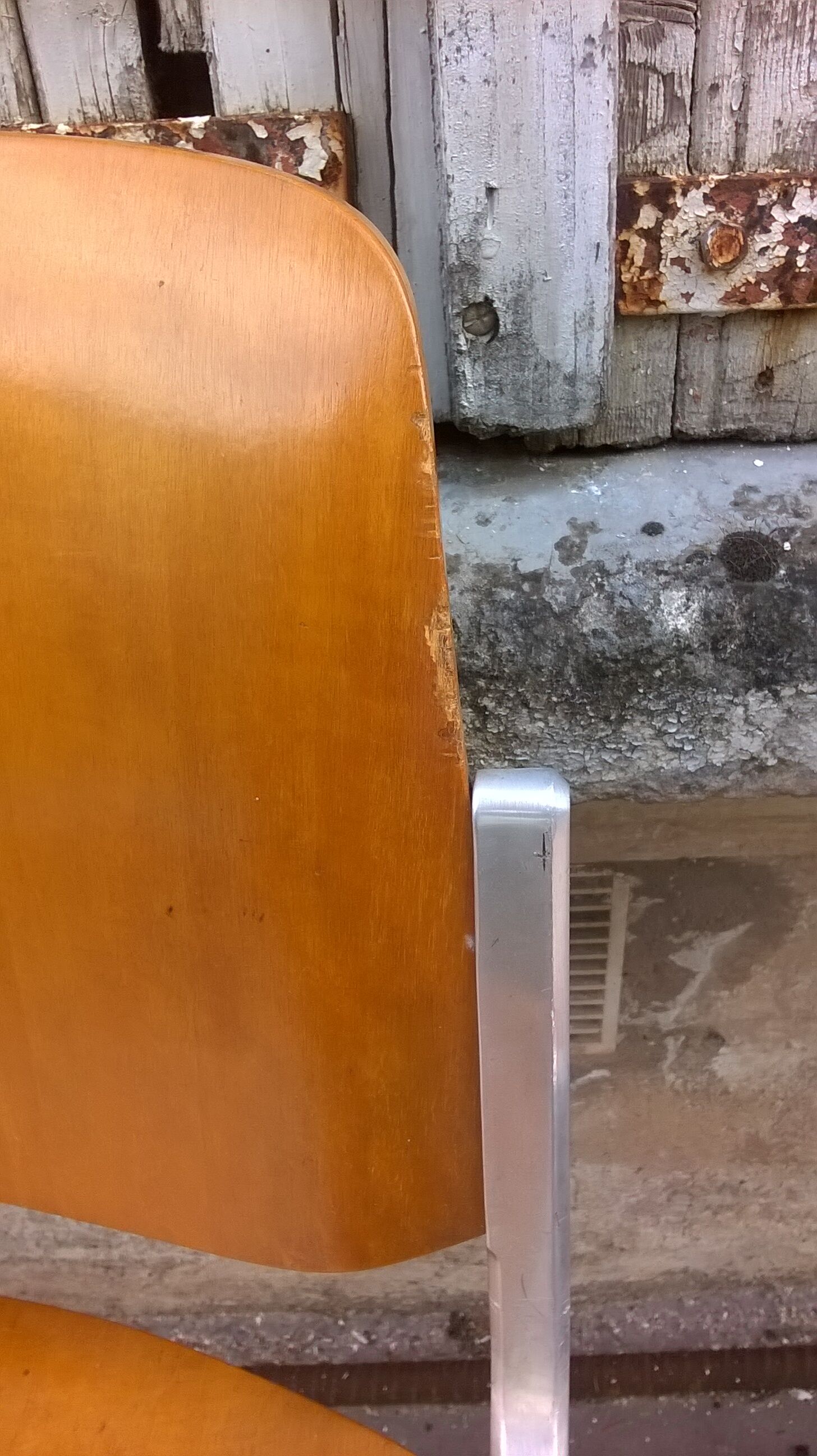 pairs chairs Giancarlo Piretti 1970