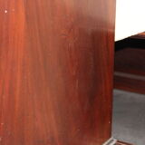 Louis Philippe chest of drawers, 19th century, in mahogany, Sainte-Anne marble