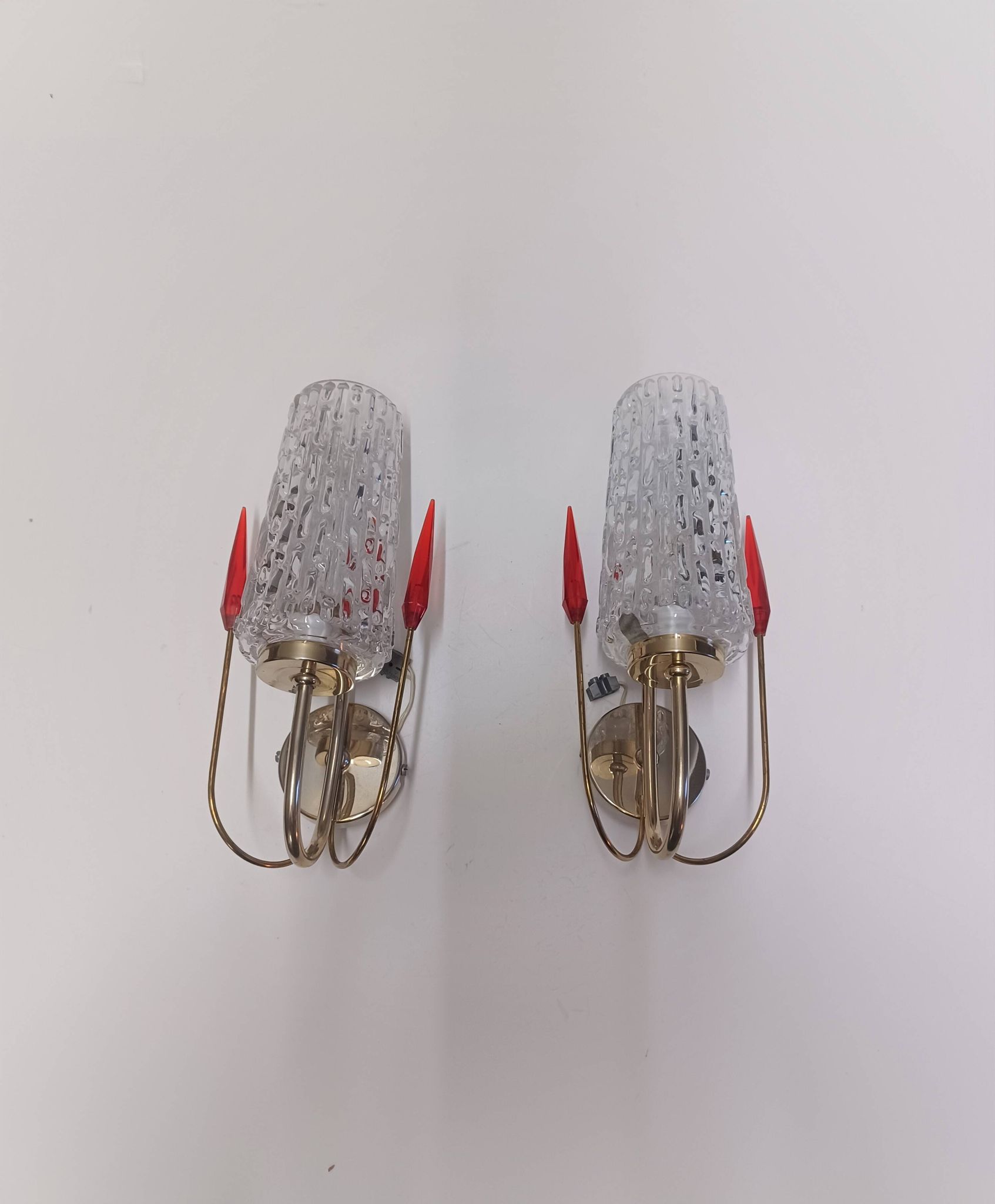 Pair of wall sconces 1960