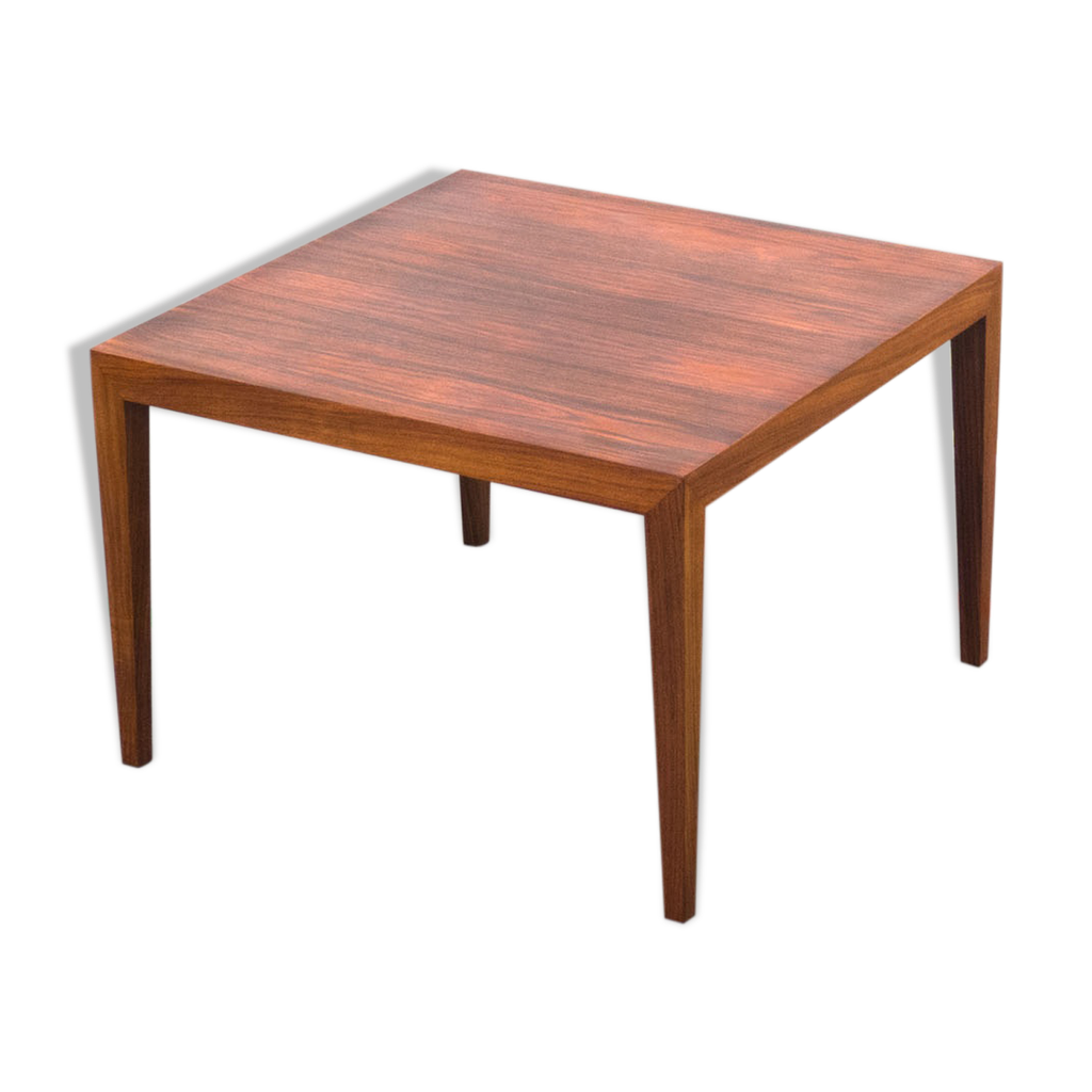 Haslev môbelsnedkeri table basse en bois de rose par Severin Hansen jr ...