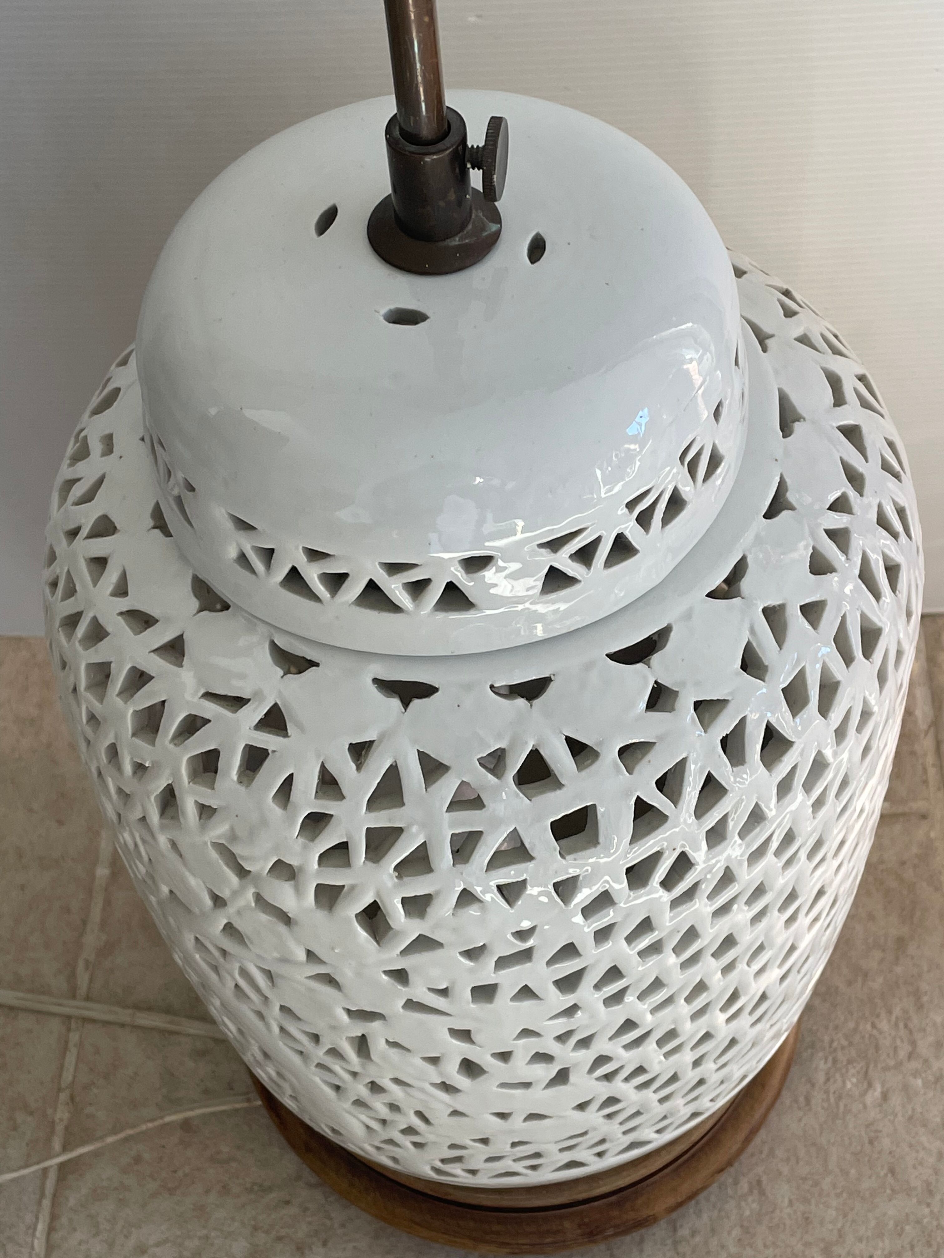 Vintage ceramic lamp