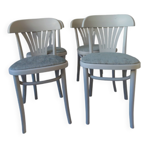 Suite 4 chaises - gris