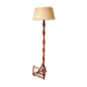 Lamppost wears vintage rattan magazine