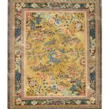 Tapis Chinois Art-déco Shanghaï :100 % Soie - Fait Main : 2.00 X 3.00 M