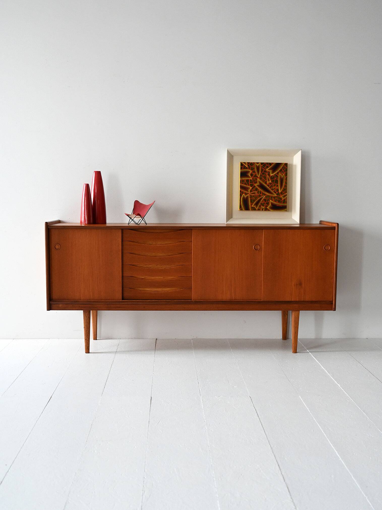 Vintage Scandinavian Sideboard by Bräntorps Industrier Nybro