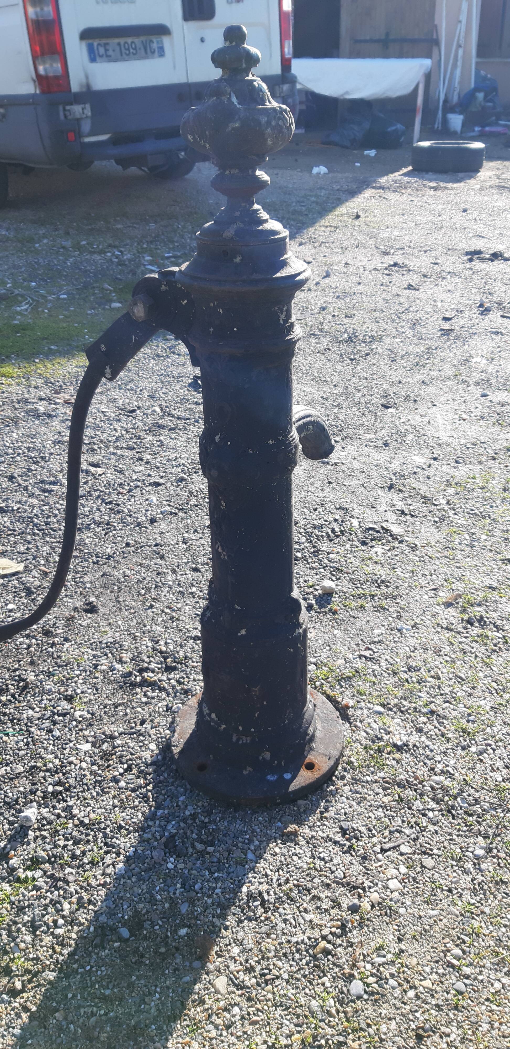 Well pump cast iron 19th