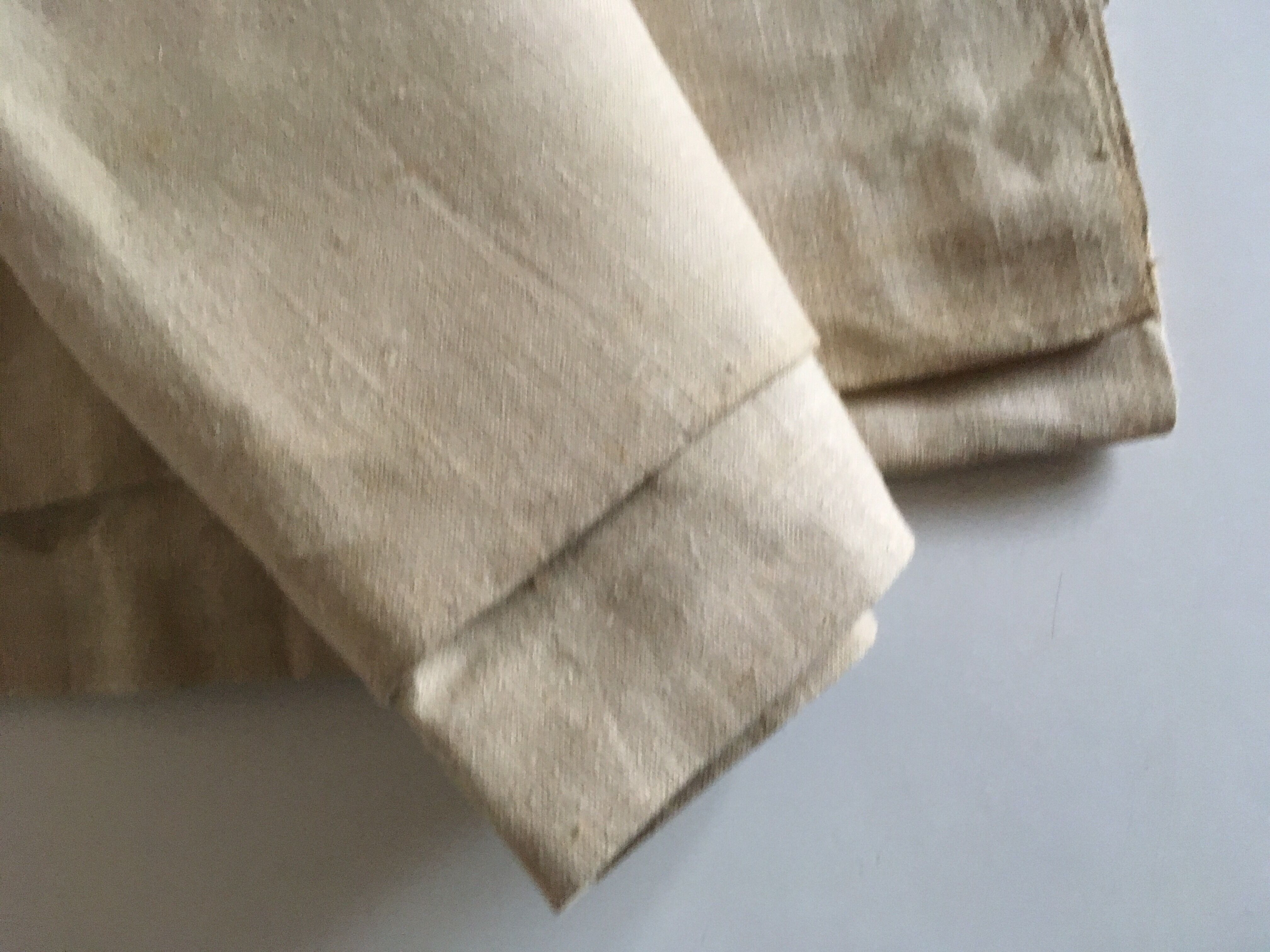 Gross linen tablecloth old