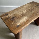 Wooden stool bench