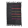 5x7 Grey & Black Striped Vintage Kilim Rug, 155x229Cm
