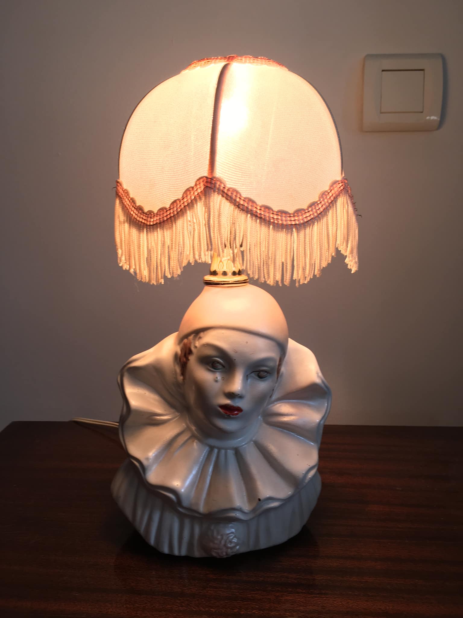 Lamp pierrot the moon of the 70s-80