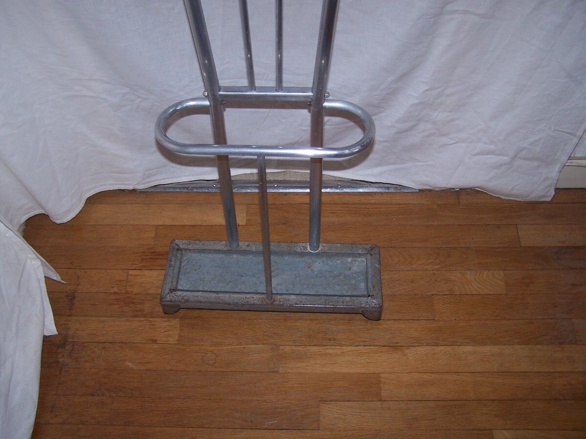 Aluminium coat hanger - art deco - 30s - 40s