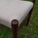 Table et chaises palissandre