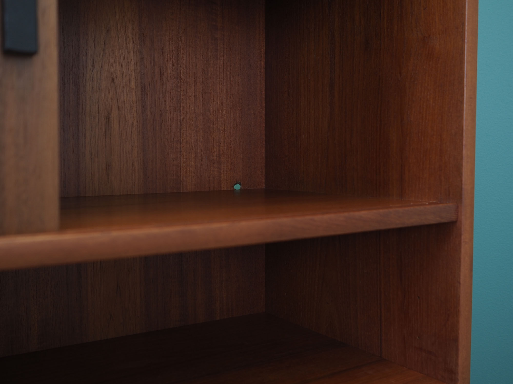 Teak bookcase, Danish design, 1970s, production: Denmark