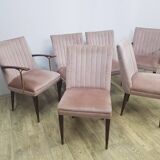 Mid-Century, Table and chair set, 1960s/70s.