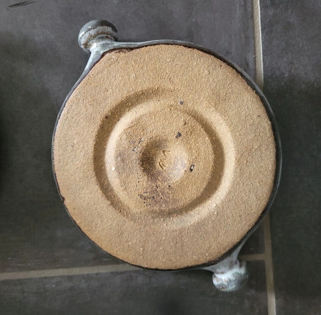 6 ceramic snail plates