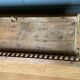 Italian floor patina green 1900 wood turns polychromy