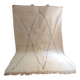 Tapis marocain Beni Ouarain tissé main - motif losanges - laine - 316 x 205 cm