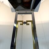 Arte Lumen floor lamps chrome & brass 1970’s, set of 2