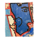 Borkin (born 1932), The Blue Ogre, collages and acrylic on canvas, 1987