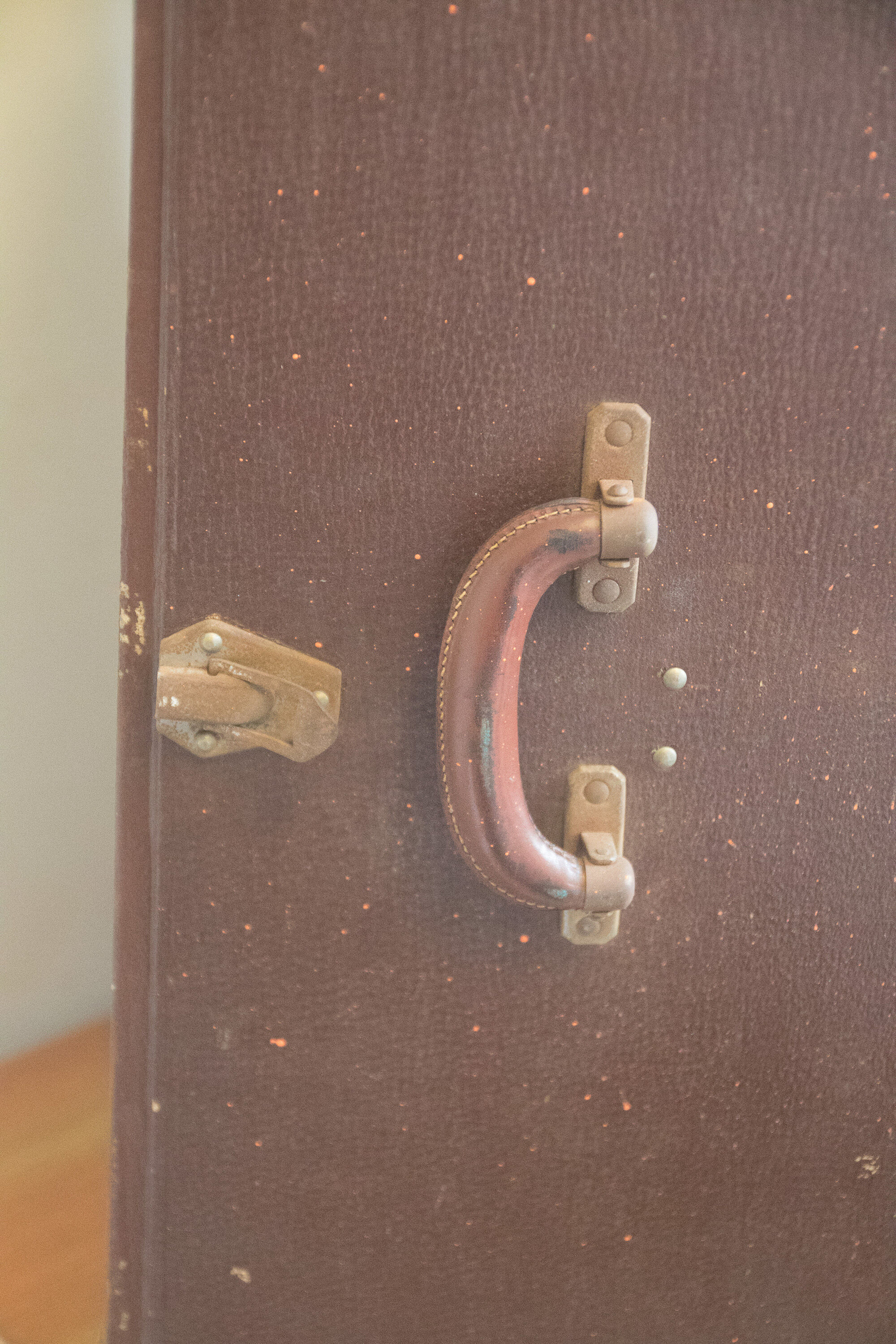 Vintage cabin trunk of the house "the bernard trunk"