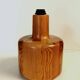 Large Vintage Turned Wood Lamp Base
