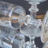 30's stemmed glasses