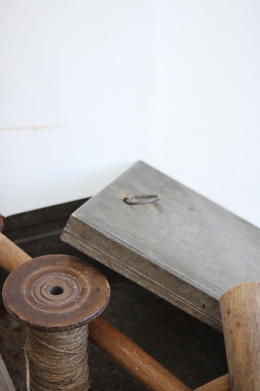 Old wooden military box