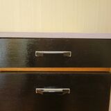 Desk with compass legs circa 1970