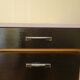 Bureau pieds compas vers1970
