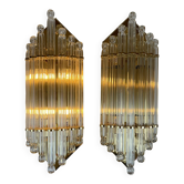 Pair of Hollywood Regency Sconces by Vadisa, 1980s