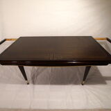 Table à manger art déco, extensible 1960