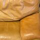 Canapé en cuir marron Roche Bobois