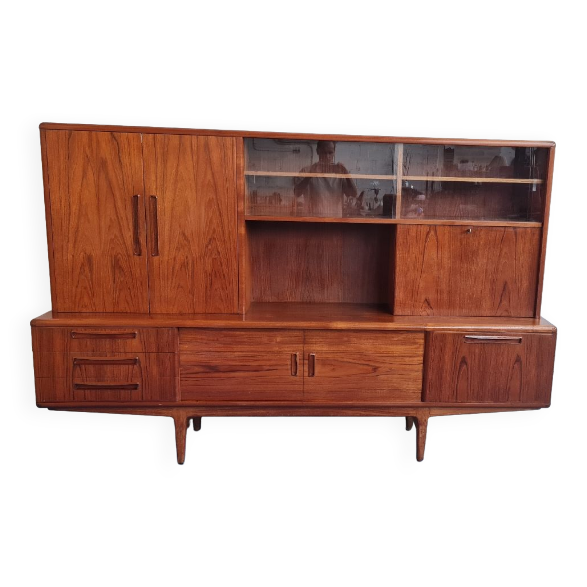 G-plan teak high sideboard