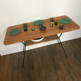 Vintage table compass legs