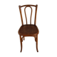 Mundus 42 pyrograved bistro chair