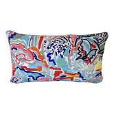 Double-sided cushion with plain pattern