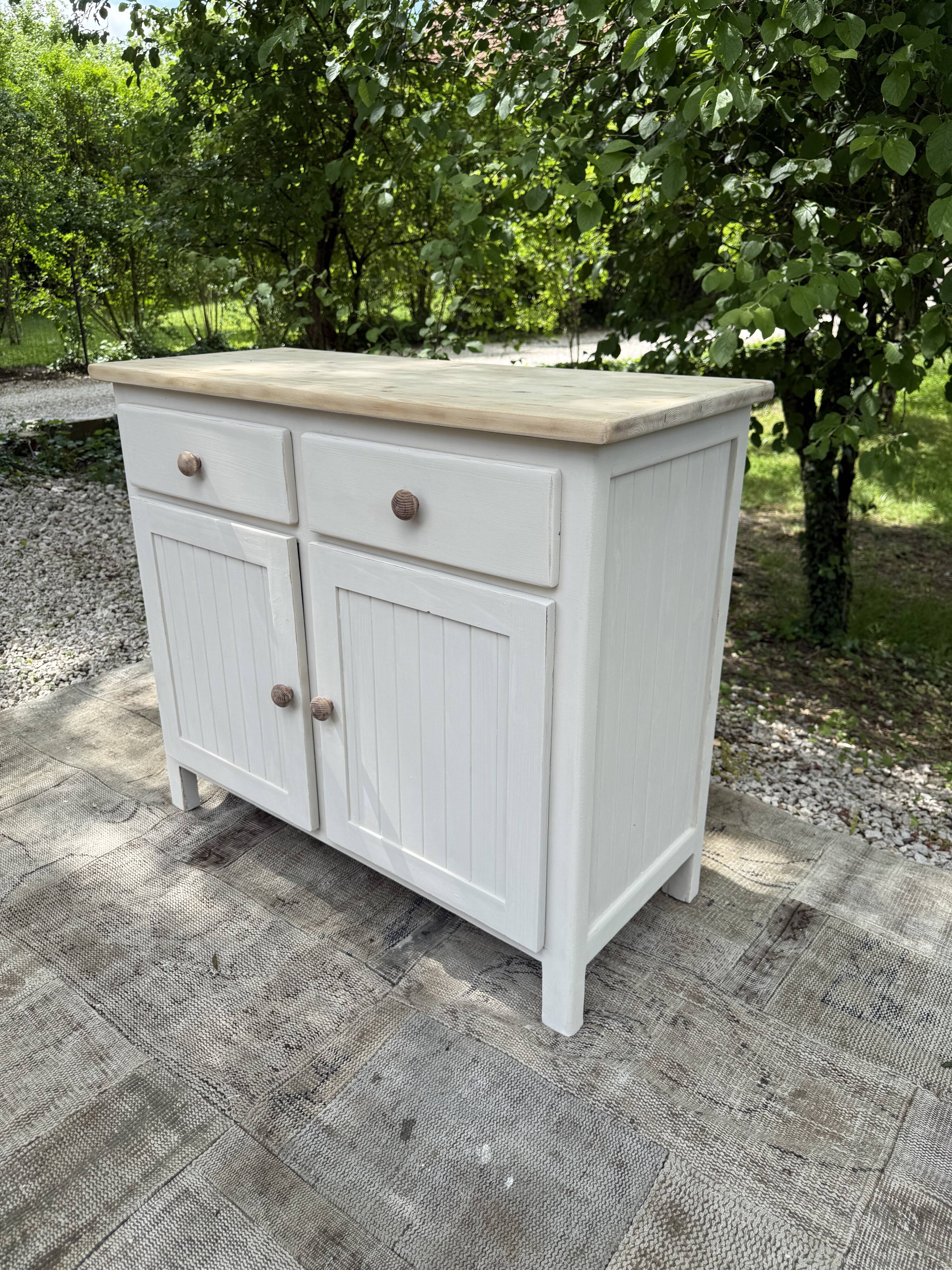 Renovated wooden buffet