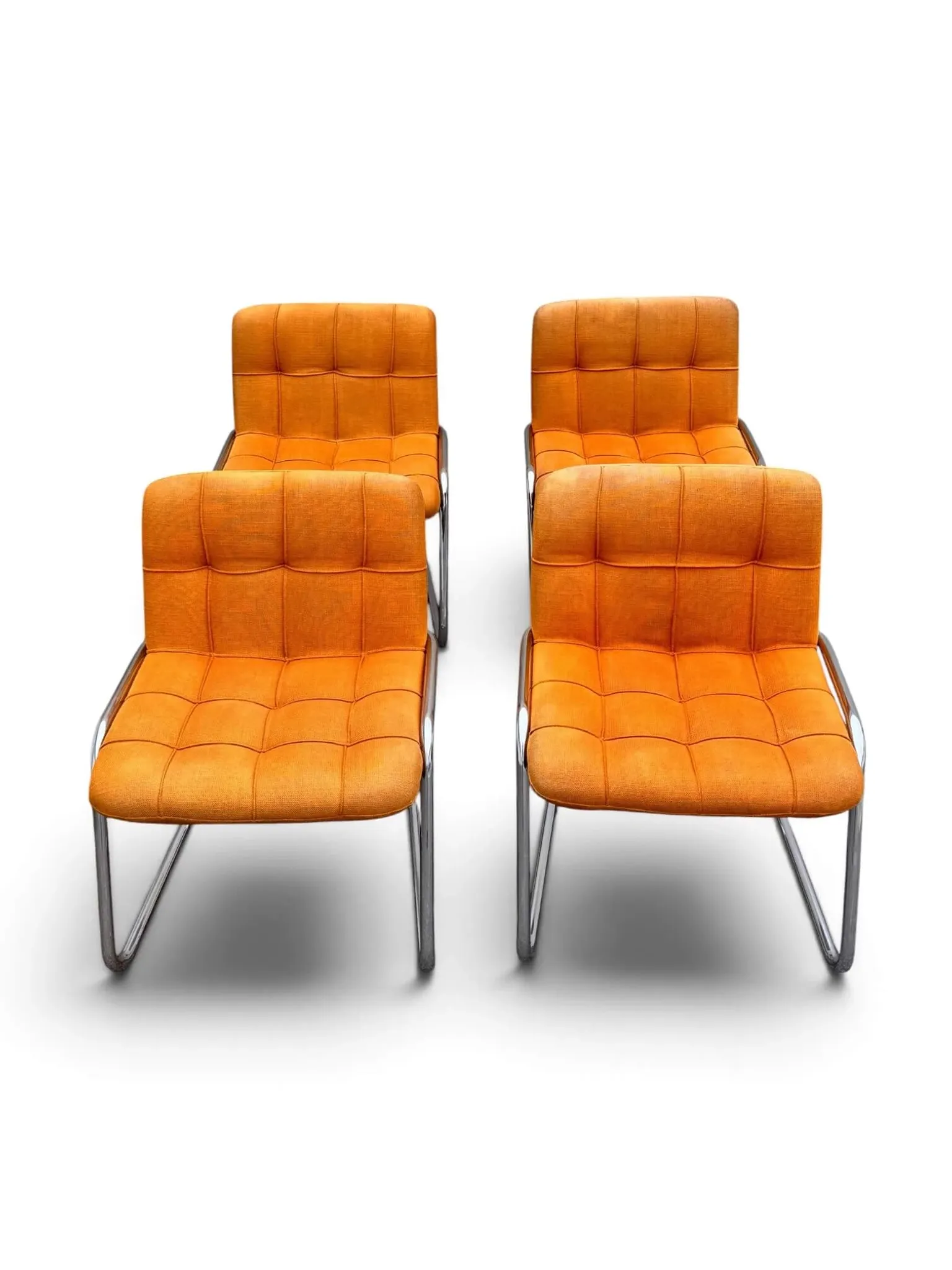 Yves Christin, 4 chaises modèle Storm, années 1970
