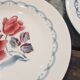 Lot 6 plates Digoin Sarreguemines model Cannes