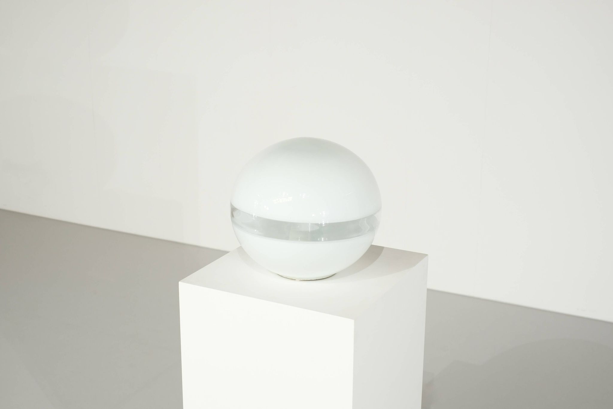 Glass lamp by Carlo Nason for Mazzega, Italy 1970s.