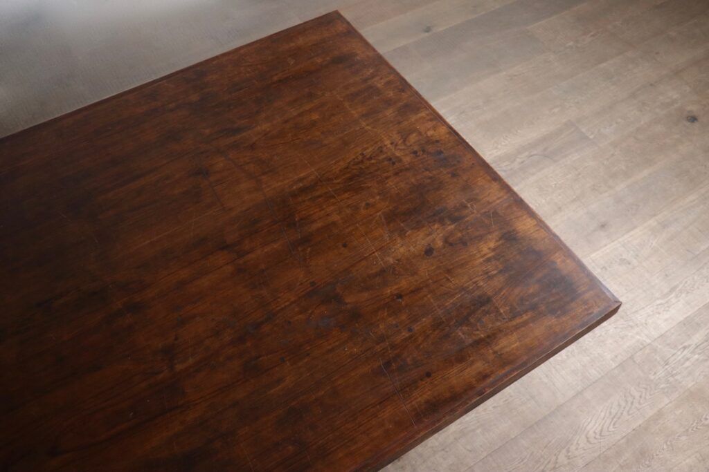 Pierre Jeanneret large library table PJ-TAT-08-A, Chandigarh, 1955-1956