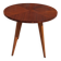 Vintage Scandinavian coffee table, tapered legs and marquetry, 1960s.