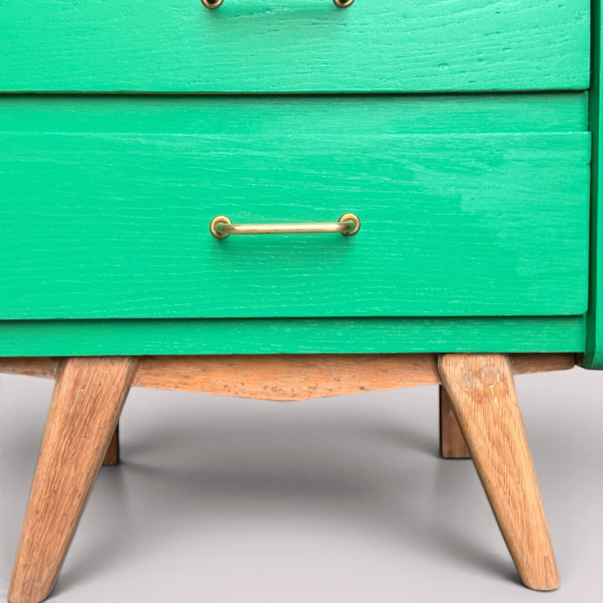 Commode vintage pieds compas 1960