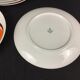 Set 8 flat plates 70s German porcelain
