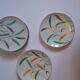Delvaux Paris porcelain dessert plates