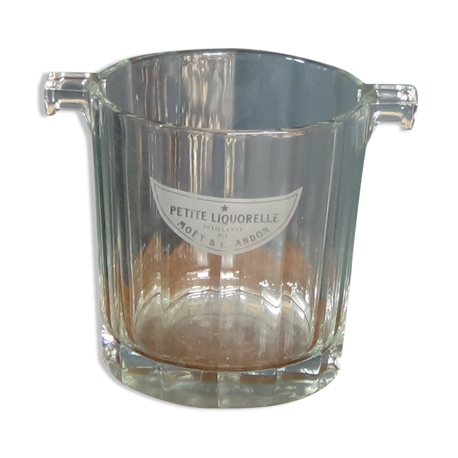 Seau à Glace Transparent Sweetness - 43,5 Cm - Pour Champagne, Cocktails, Fêtes Récipient Cocktails Glacés
