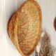Corbeille osier vintage